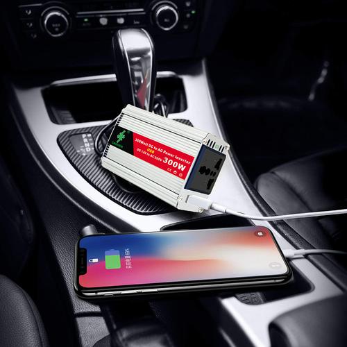 跨境車載逆變器 DC12V轉AC220V/110V 300W轉換器全面解析