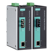 &MOXA IMC-101 工業級光電轉換器-郵編商務網youbian.com